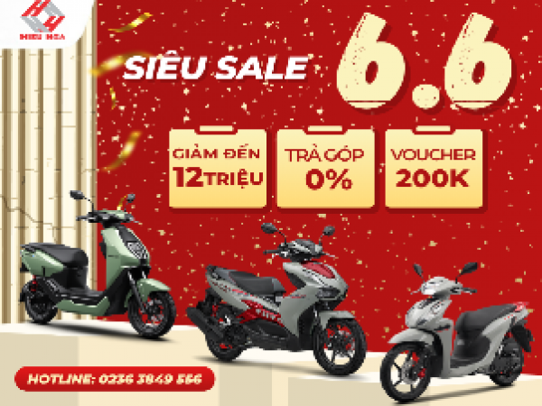 SIÊU SALE 6/6 – DEAL KHỦNG KHÔNG THỂ BỎ LỠ! 