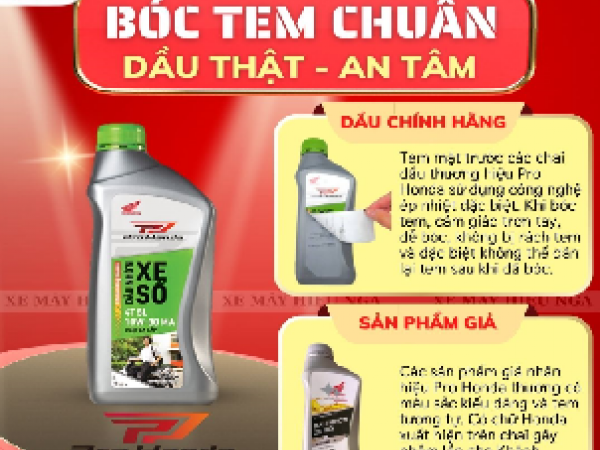 BÓC TEM CHUẨN – DẦU THẬT AN TÂM 