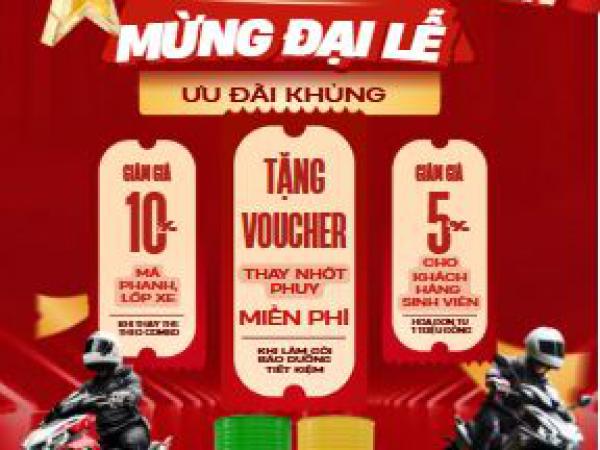 BẢO DƯỠNG CHUẨN – MỪNG ĐẠI LỄ 