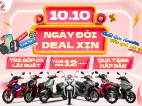 10/10 – NGÀY ĐÔI ƯU ĐÃI GẤP ĐÔI CÙNG HIẾU NGA!