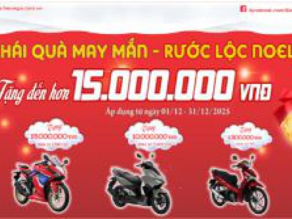 HÁI QUÀ MAY MẮN – RƯỚC LỘC NOEL 