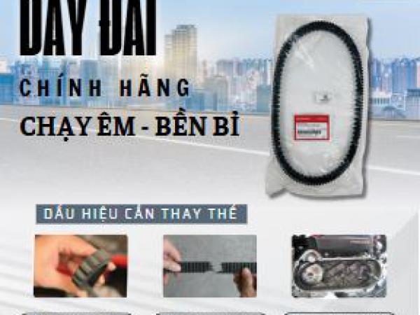 DÂY ĐAI CHÍNH HÃNG – CHẠY ÊM BỀN BỈ 