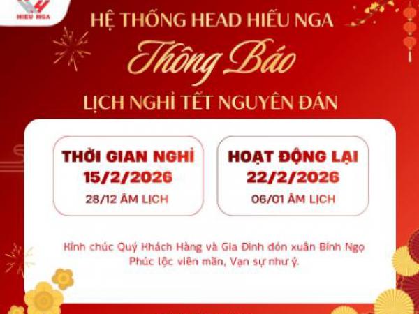 [THÔNG BÁO] LỊCH NGHỈ TẾT BÍNH NGỌ 2026