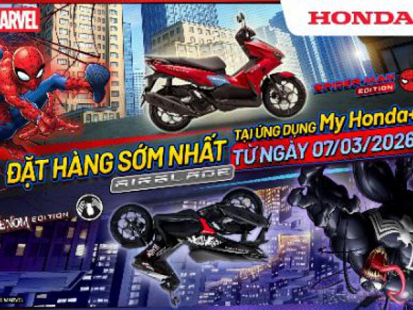 [AIR BLADE X MARVEL] PHIÊN BẢN COLLAB BÙNG NỔ NHẤT NĂM 