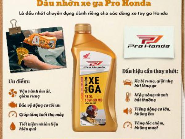 XE GA ÊM MƯỢT – BÍ QUYẾT NẰM Ở DẦU NHỚT CHUẨN HONDA 