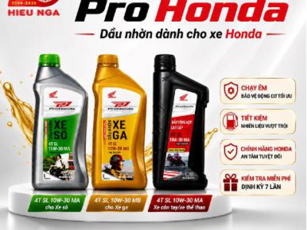 PRO HONDA - DẦU NHỜN DÀNH CHO XE HONDA