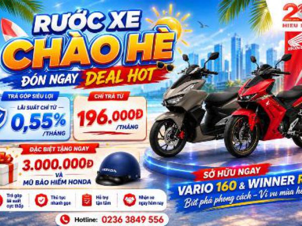 RƯỚC XE CHÀO HÈ – ĐÓN NGAY DEAL HOT 