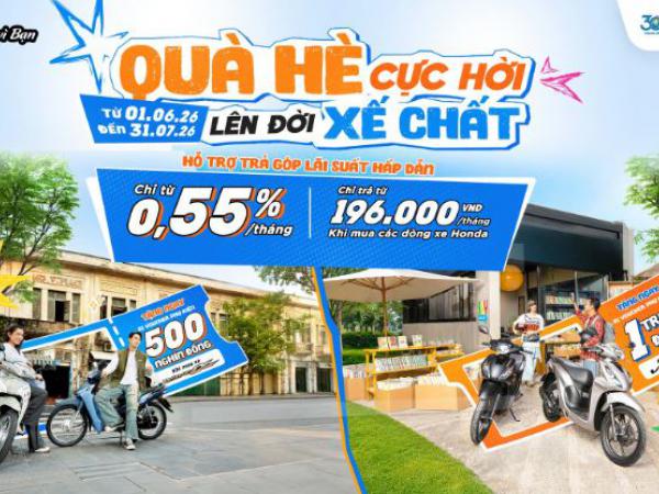 QUÀ HÈ CỰC HỜI – LÊN ĐỜI XE CHẤT