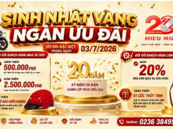 DUY NHẤT NGÀY 03/07 – ƯU ĐÃI CHƯA TỪNG CÓ TẠI HEAD HIẾU NGA!