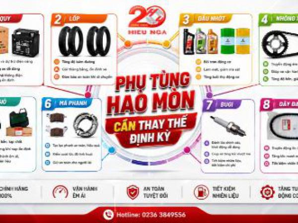 PHỤ TÙNG HAO MÒN CẦN THAY THẾ ĐỊNH KỲ – BẠN CẦN BIẾT 