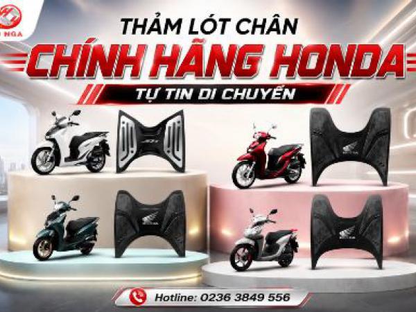 TỰ TIN DI CHUYỂN CÙNG THẢM CHỐNG TRƯỢT HONDA