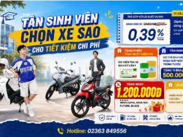 TÂN SINH VIÊN – CHỌN XE SAO CHO TIẾT KIỆM CHI PHÍ?