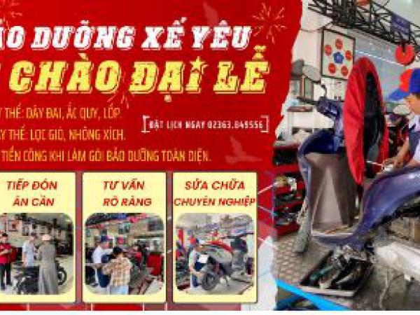 BẢO DƯỠNG XẾ YÊU – ĐÓN CHÀO ĐẠI LỄ 2/9