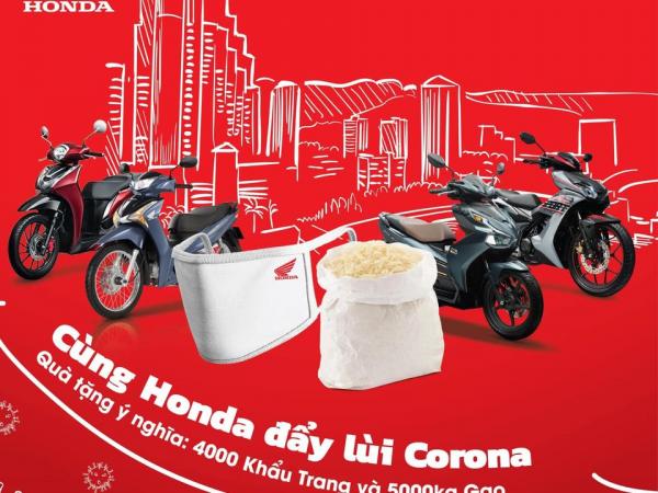 “Cùng Honda đẩy lùi Corona” - Chung tay đẩy lùi đại dịch COVID-19 tại Việt Nam 