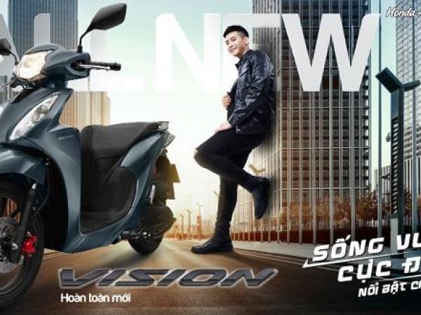 Honda Việt Nam giới thiệu Honda VISION hoàn toàn mới - Sống vui cực đỉnh -